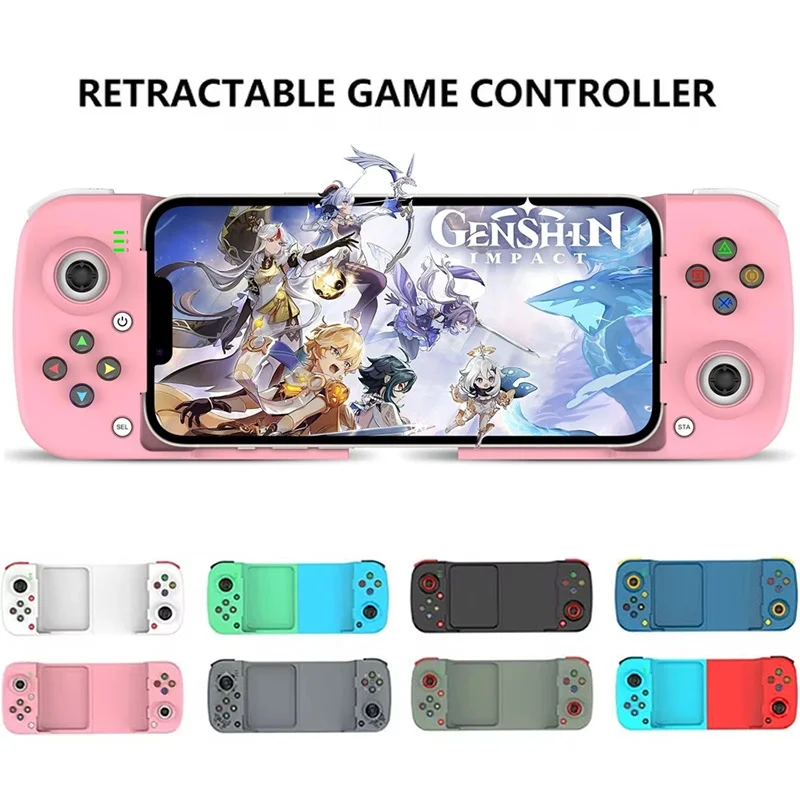 D3 Gamepad Phone Controller With Expandable Game Controller Bluetooth Gamepad Support For Android/iPhone PS4 Mobile Phone Game