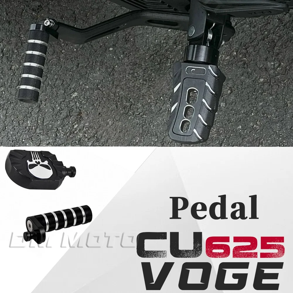 Motorcycle enlarged foot brake anti-slip brake lever clutch long hanging gear lever shift lever lossless For VOGE CU625 CU-625
