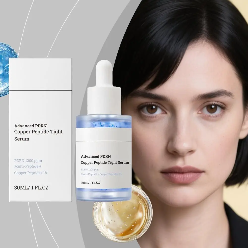30ml PDRN Copper Peptide Serum, Anti-Aging Face Essence, Hydrate Nourish & Improve Skin Elasticity