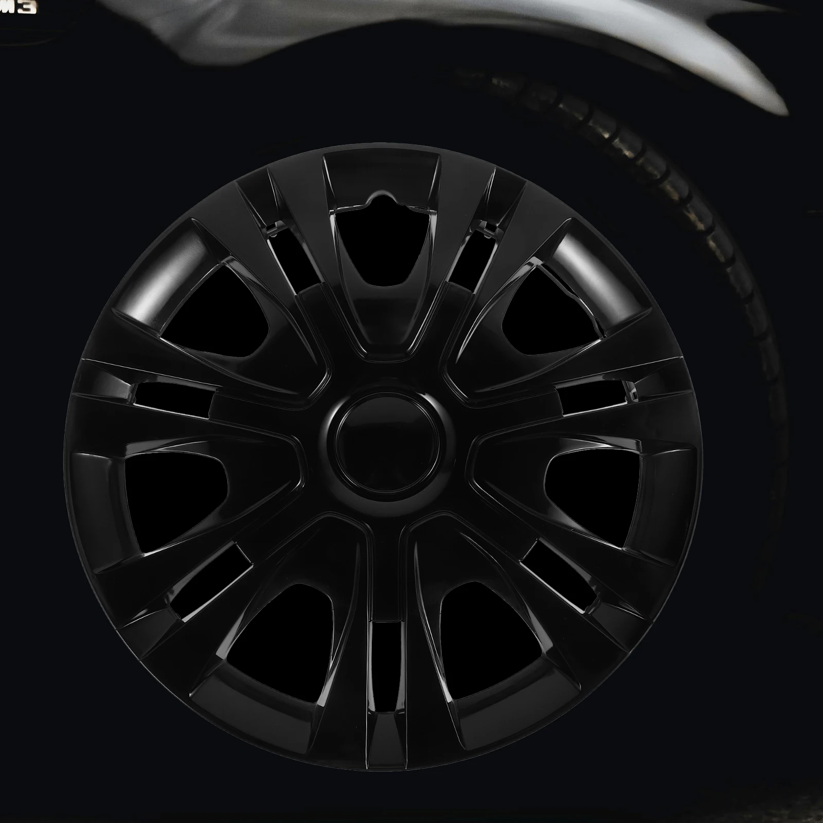 

Car Wheel Hub Caps 14 Inch Universal Size Stylish Design Explosion Proof Material Wide Compatibility on Installation