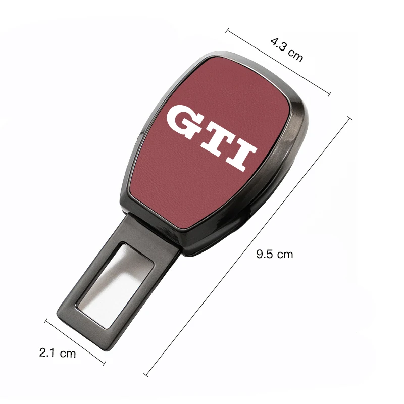 Car Seat Belt Extender Seatbelt Lock Buckle Clip Plug For GTI Volkswagen T-ROC Bora R-Line Sagitar Tayron Polo T5 Golf Scirocco