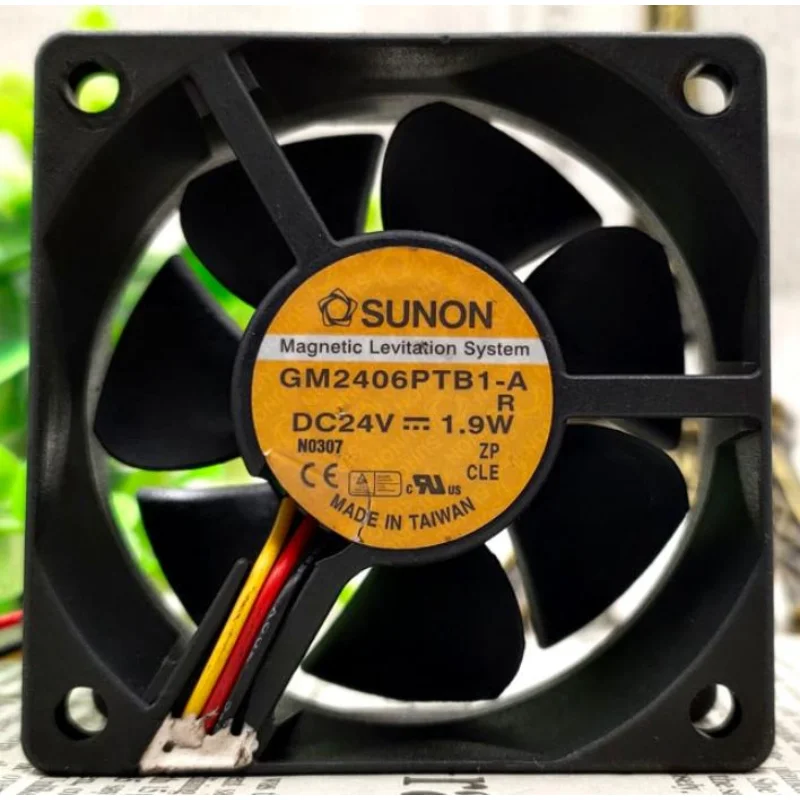 

New CPU Fan for TAIJUN GM2406PTB1-A 24V 1.9W Double Ball Cooling Fan 6025 60*60*25MM