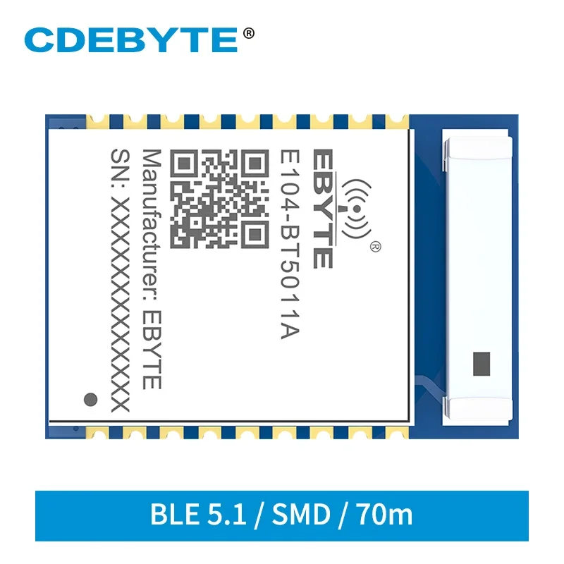 nRF52811 wireless module Long range transceiver E104-BT5011A BLE 5.1 UART Serial port to Ble bluetooth module