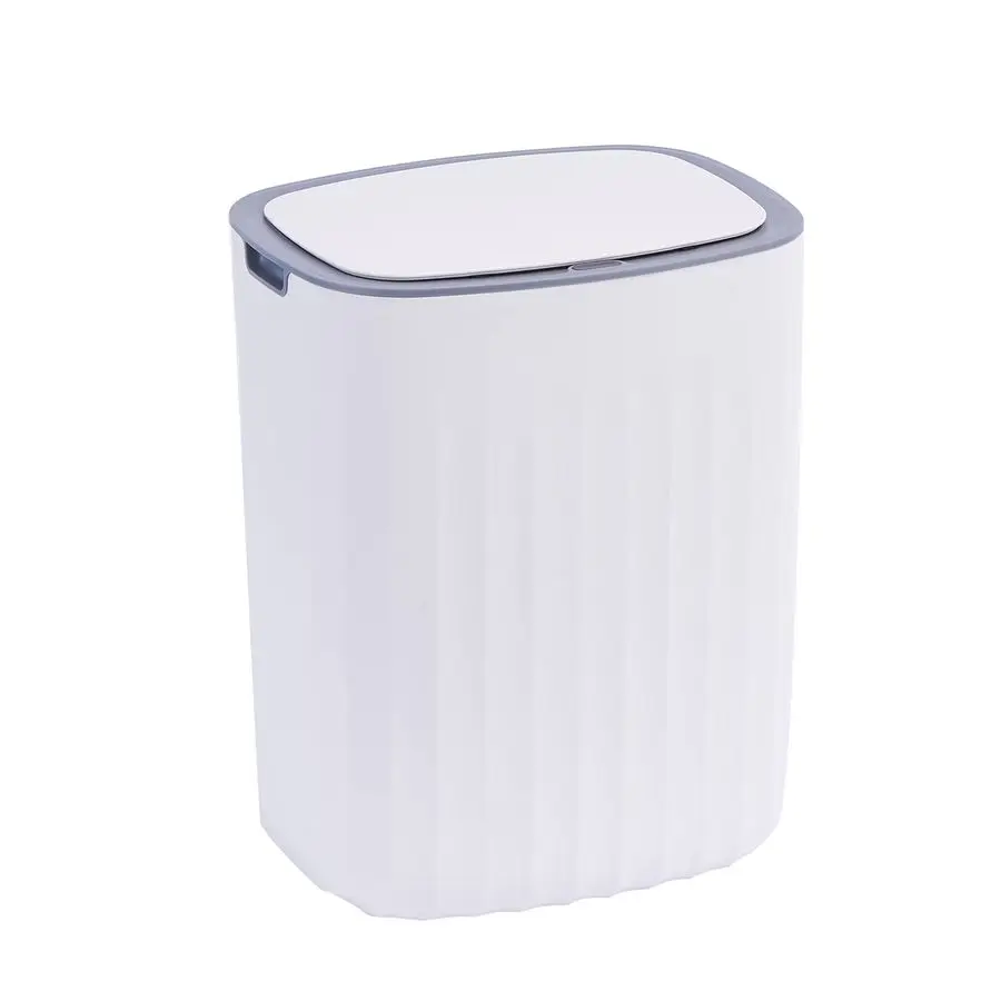 

3.5 Gallon Waterproof Motion Sensor Bedroom Trash Can with Lid Bathroom Decor, Automatic Garbage Bin Bathroom Accessories for Ba