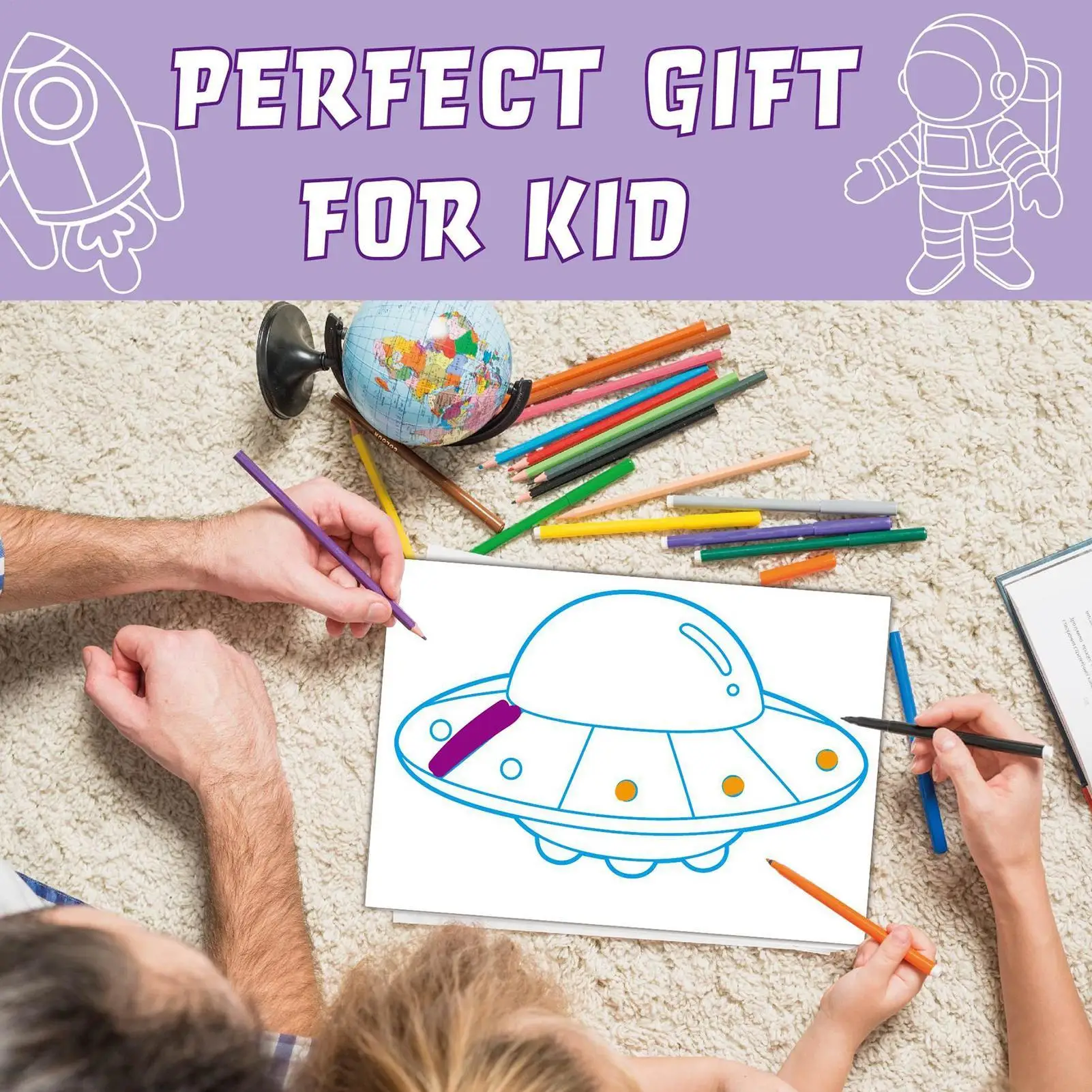 Kid Foil Craft Kit Peel-and-Press Foil Art Craft Activity For Child Paper Crafting Kits For Family Daughter Son Youth Teens