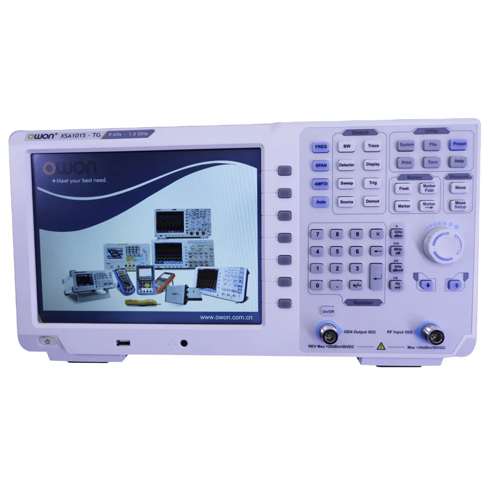 

XSA1015-TG Owon Digital Spectrum Analyzer Frequency Range from 9 kHz up to 3.6 GHz