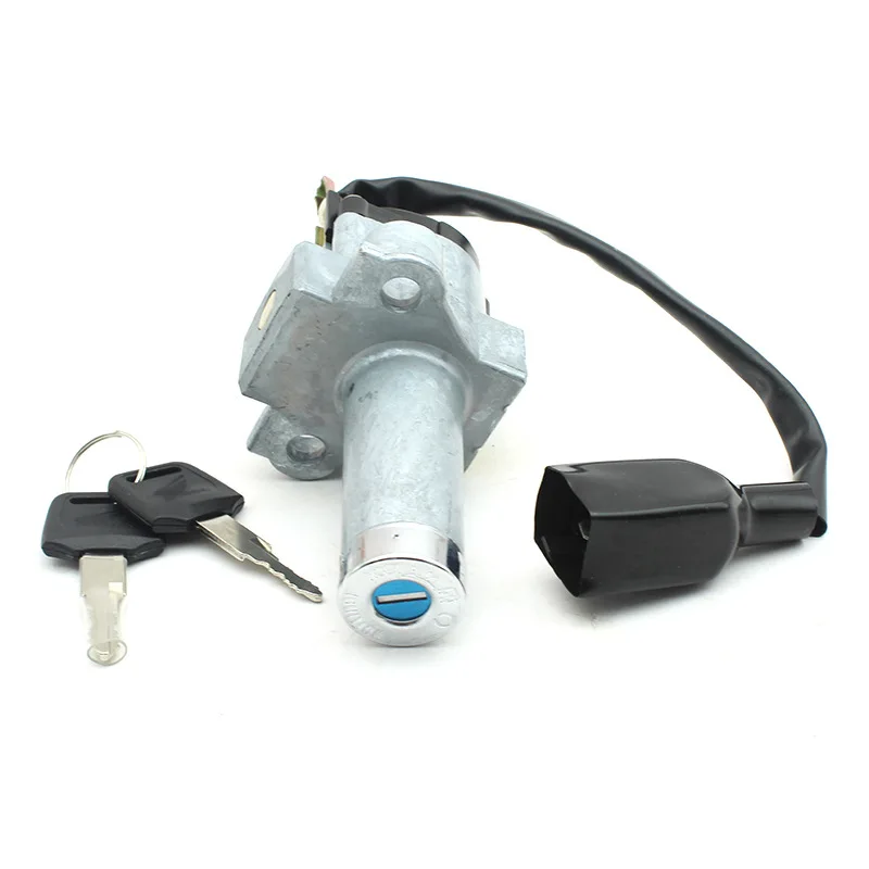 Motorcycle Fenglang WH125-12/12A electric door lock whole car lock ignition switch CBZ Fengge, Ruibiao car lock 2