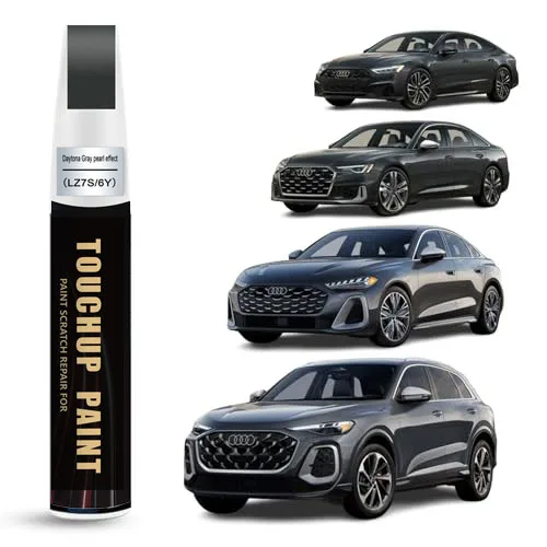 LZ7S/6Y Daytona Gray Pearl Touch Up Paint Compatible With Audi Exact Match Car Paint Pen Scratch Repair
