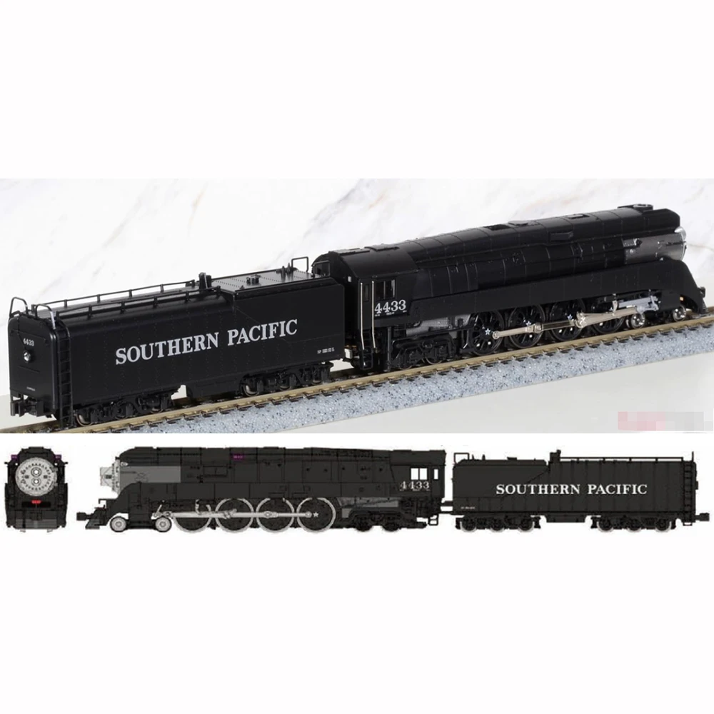 KATO 1:160 Train Model 126-0308/0309 N GS-4 Steam Car Head 2023 New