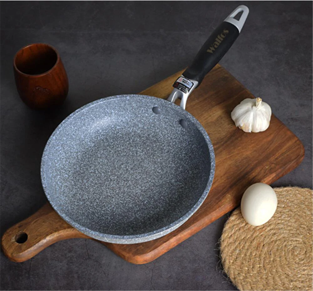 WALFOS Frying Pan Wok Pan Non-Stick Pan Skillet Cauldron Induction Cooker Frying Pans Pancake Pan Egg Pan Gas Stove Home Garden