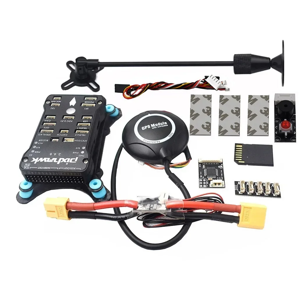 Pixhawk PX4 PIX 2.4.8 32 Bit Flight Controller Autopilot with 4G SD Safety Switch Buzzer RC Quadcopter Ardupilot