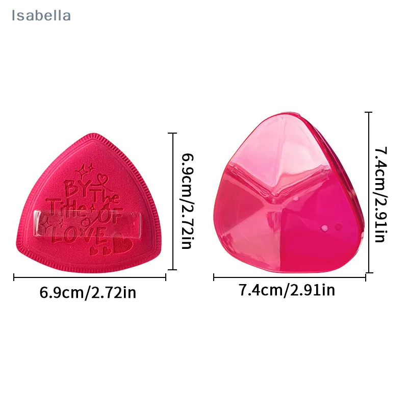 ★★★Soft Triangular Powder Puff, Dry and Wet Dual-Use,Makeup Sponges