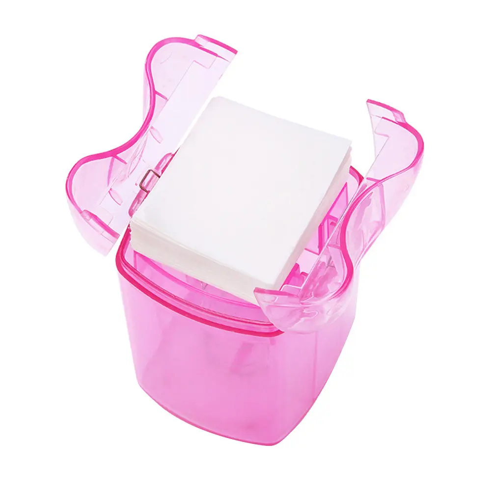 1Pcs Disposable Perm Paper Box Hairdressing Storage Case Spring Mechanism Easy Access Barber Shop Salon Paper Organizer High