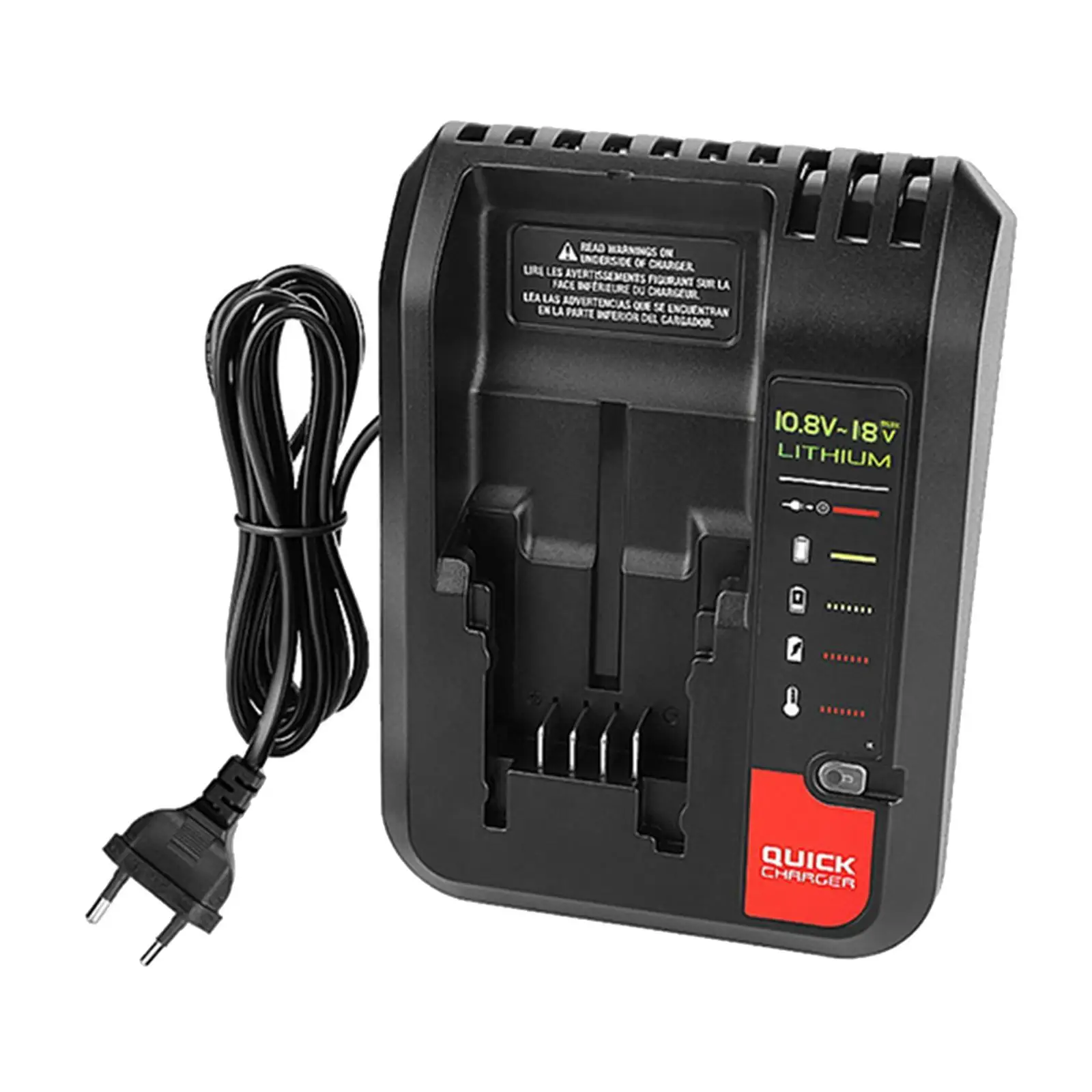 Multi Protection Rechargeable Adapter Universal Lithium Ion Battery Charger 10.8V 20V for Black and Decker Compatible