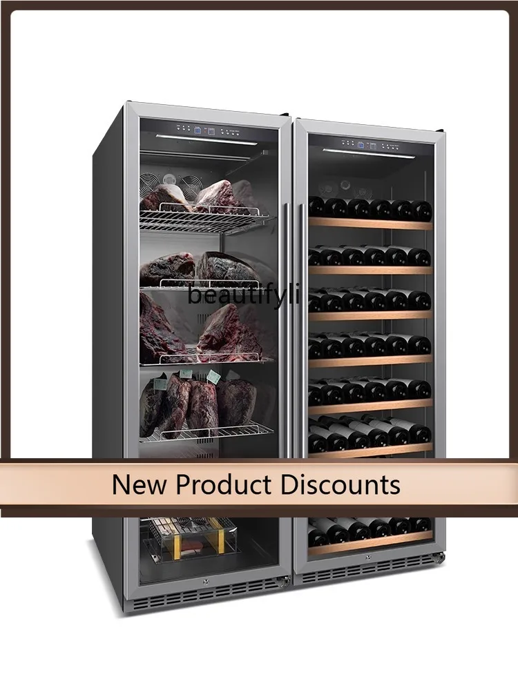 

A61 Desktop Cooked Cabinet Beef Wet Acid Cabinet Commercial Western Restaurant Wine Display Cabinet