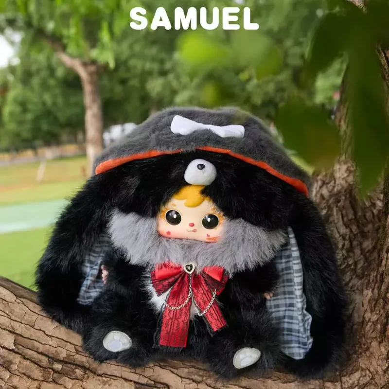 صموئيل 800% آذان رقيق العجائب الفينيل أفخم صندوق أعمى العصرية اللعب لطيف مخدة ناعمة غرفة أريكة الديكور دمية صندوق غامض هدية #2