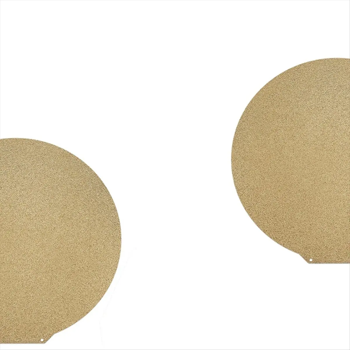 BEST CHOICE）Spring Steel PEI Print Bed Flex Plate for V400 3D Printer Round Hot Bed Sticker