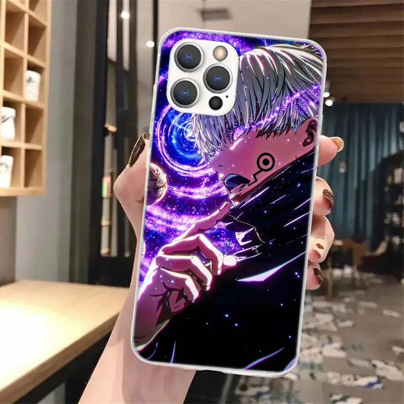 Kaisen J-Jujutsu Inumaki Toge Soft Phone Case For iPhone 16 15 14 13 12 11 Pro Max X XR XS 7 Plus 8 + SE 16Max Pattern Customize