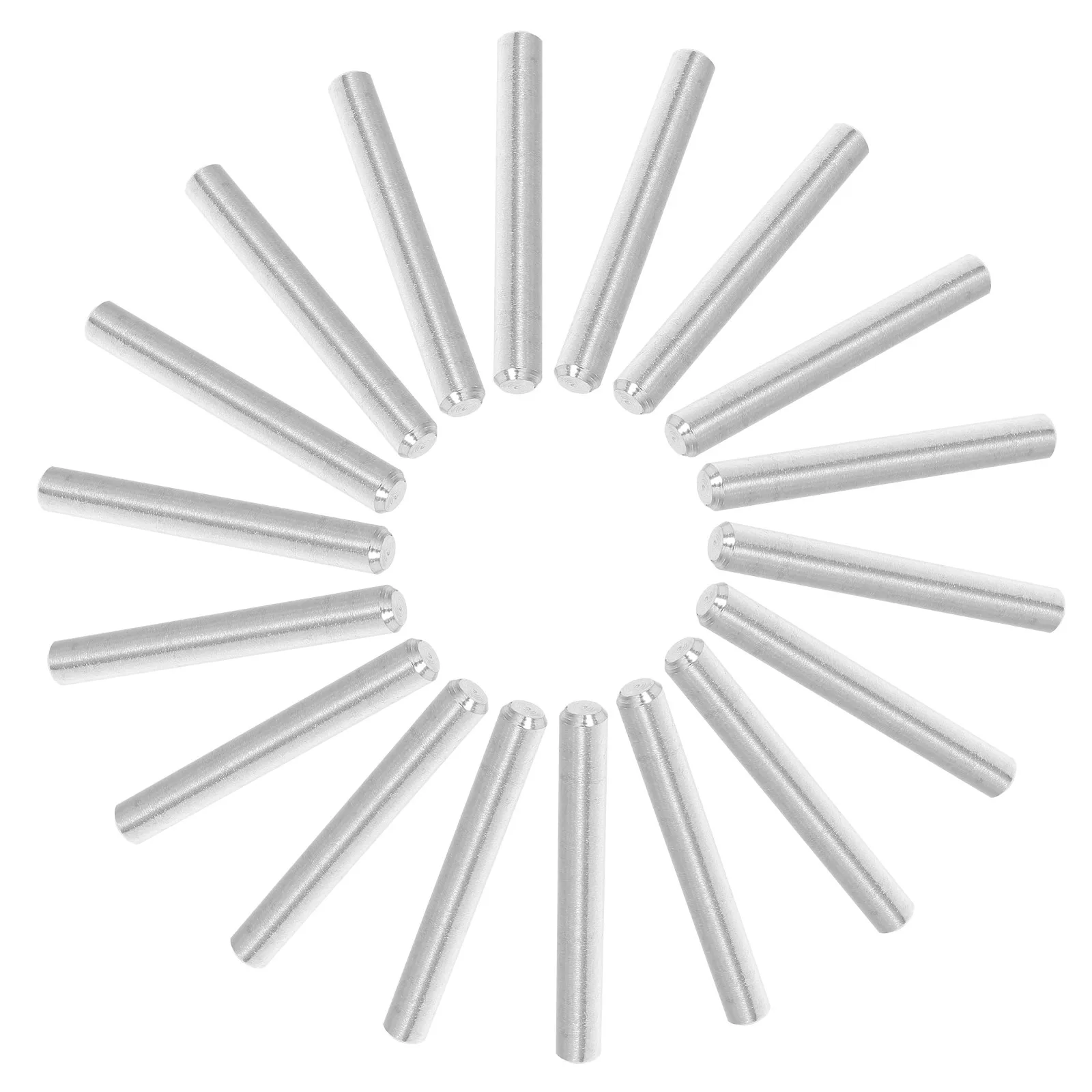 40Pcs Stainless Steel Cylindrical Pin 40x5mm Precision Machined Shelf Support Pegs for Cabinets Bookshelves Entertainment