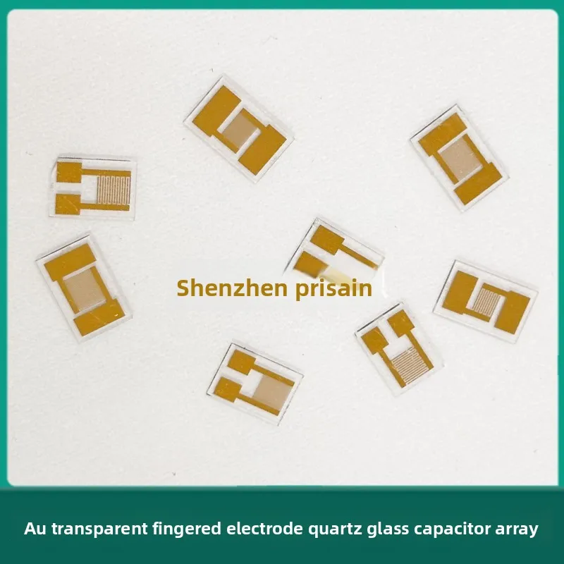 Custom BF33 Glass Substrate Interdigital Electrode/Capacitor Array Biogas Humidity Sensor