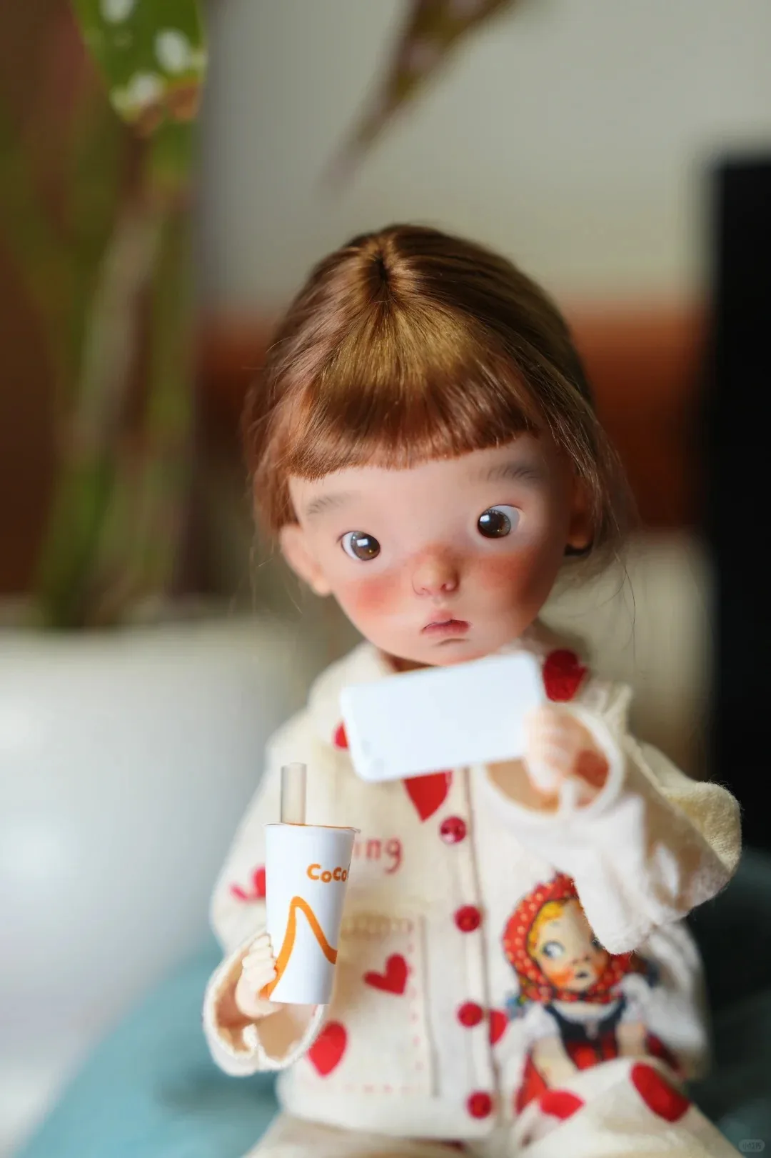 God Girl SD Doll Resina solida landoudou Nuda BJD Doll 1/6 Speciale amy Bean Body Carino Piccolo panno Trucco Nuovo