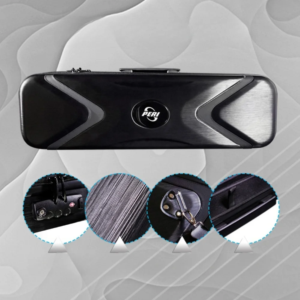 PERI ビリヤードキューとケース PERI Black Diamond Portable Billiard Cue Case Holder 3Butts 4