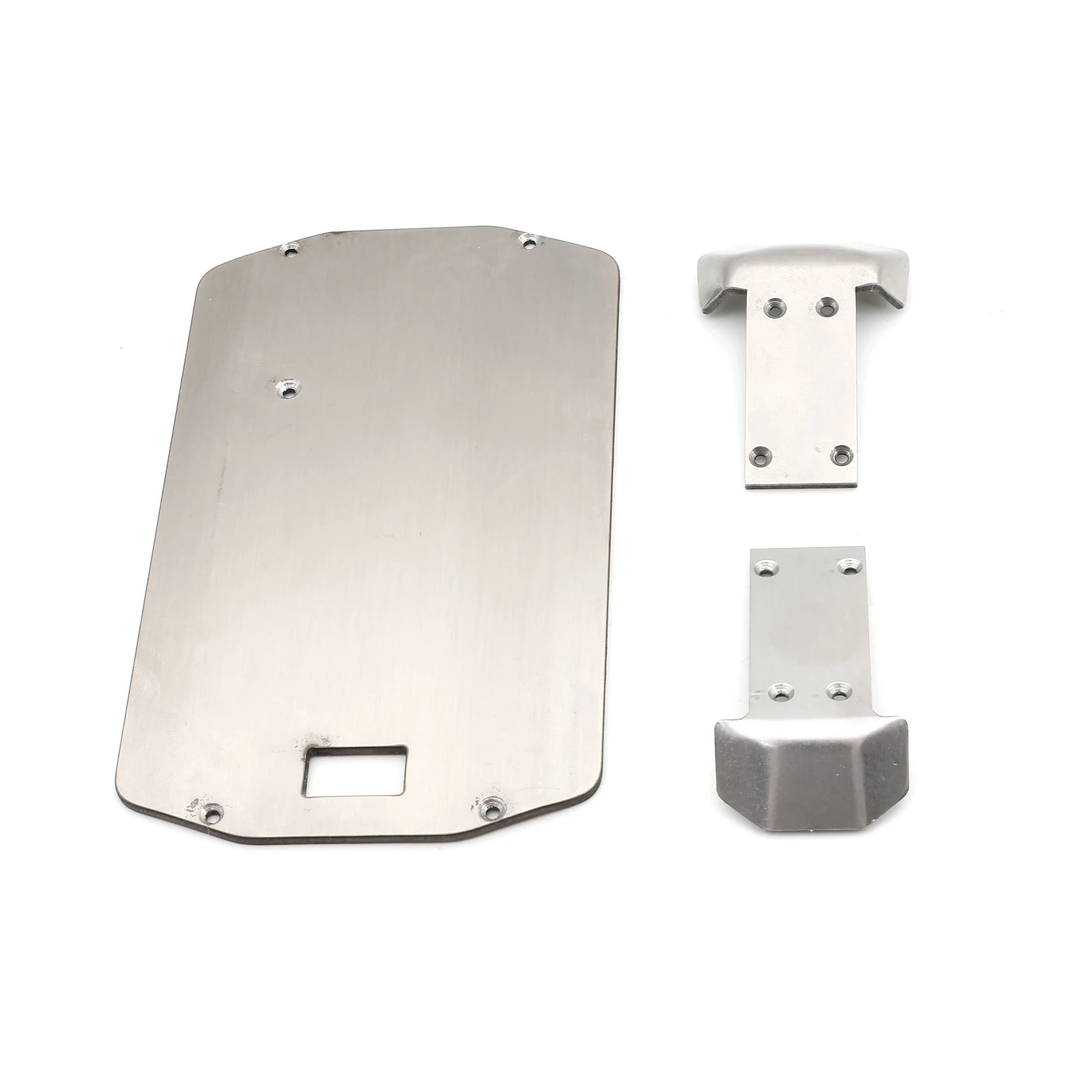 

3PCS Precision-Cut 2mm SS Underbody Guard - Complete Chassis Armor for Traxxas 1/18 Latrax