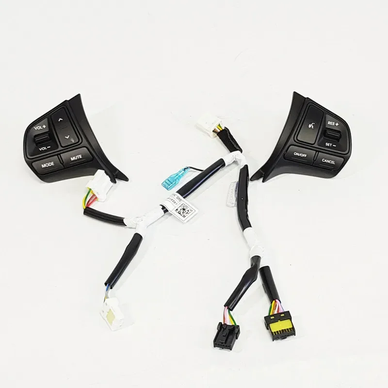 Steering Wheel Multi-function Remote Control Switch, Left and Right Buttons, Volume Cruise Control Button Assembly view 2
