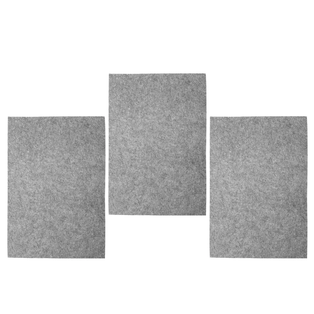 3 Pcs Desk Mat Calligraphy and Painting Felt Pad Paper Exercise Cushion Table Practicing Student