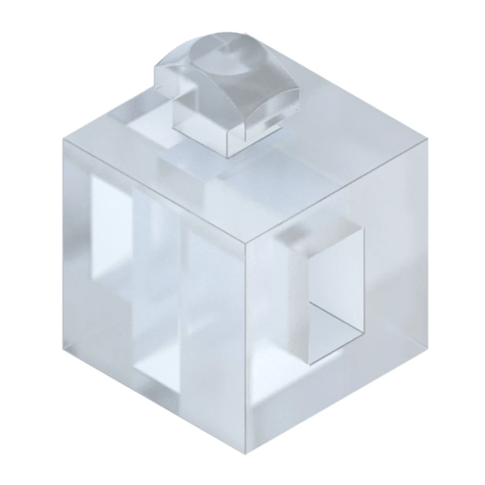 1 Pc EURO 45 Series Aluminum Profile Seal Plate Accessories Spacer Fixing Block Transparent PVC Fitting