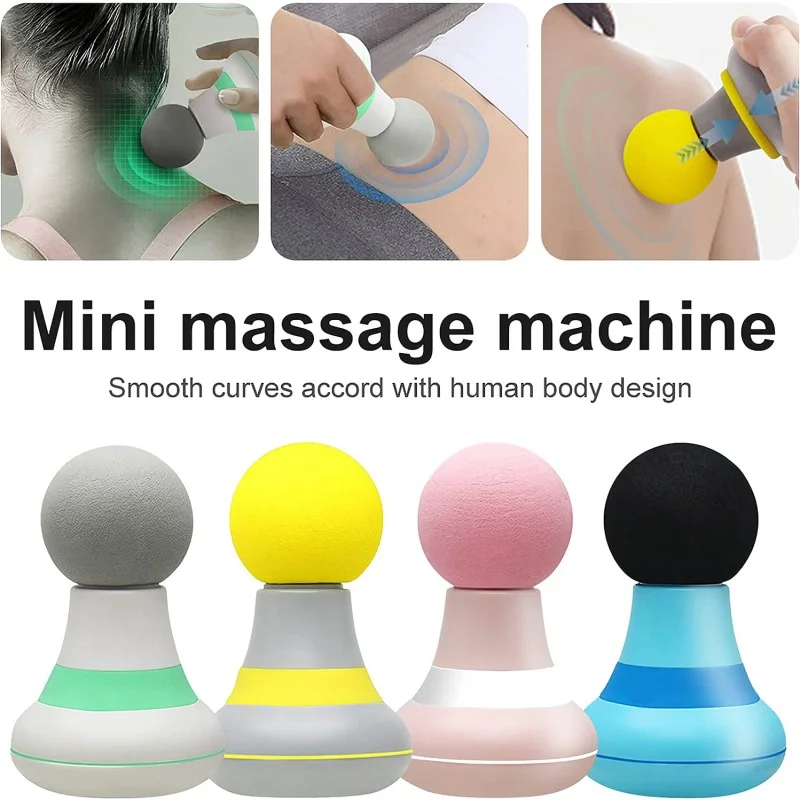 Nieuwe Mini Massager Spier Relaxatie Fascia Pistool Home Vibratie Massager Mini Handig Fascia Instrument