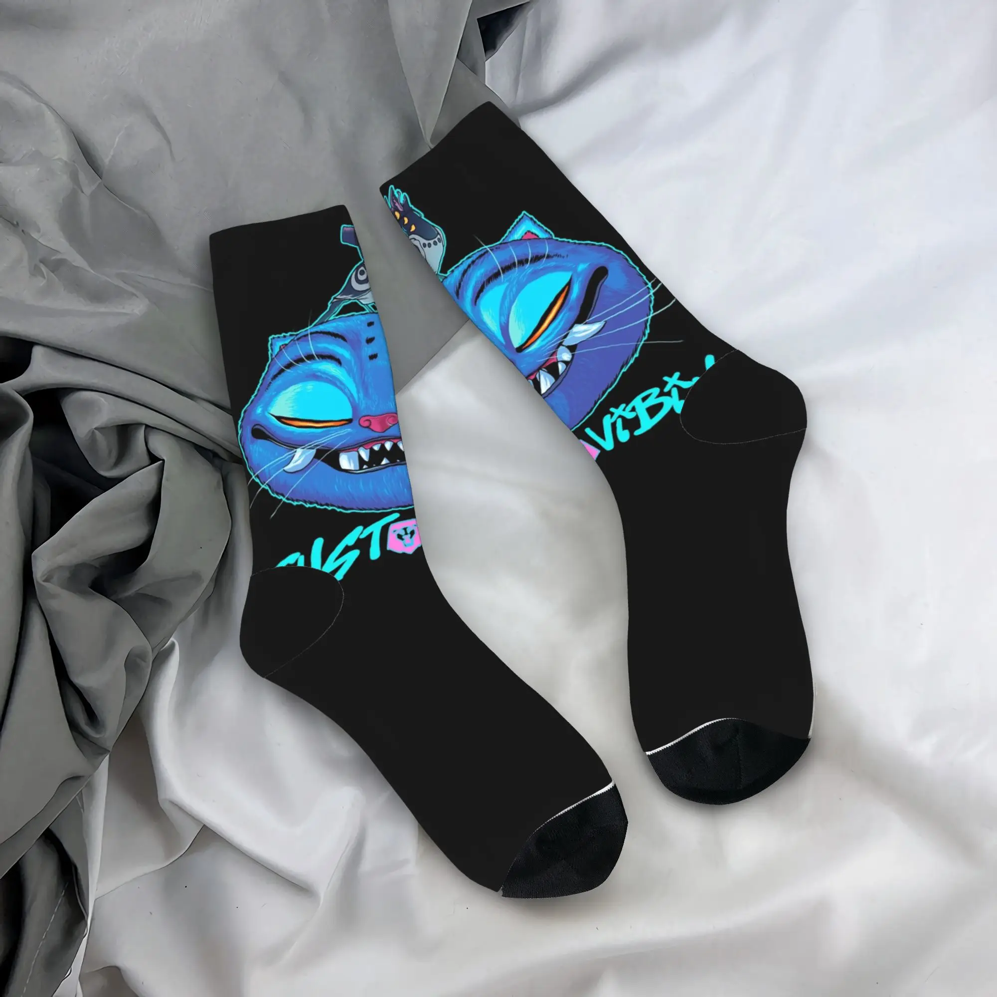 

Derpy Bird Just Vibin Kpop Demon Hunter Socks Custom Stockings Anti Skid Men's Socks High Quality Autumn Fashion Climbing Socks