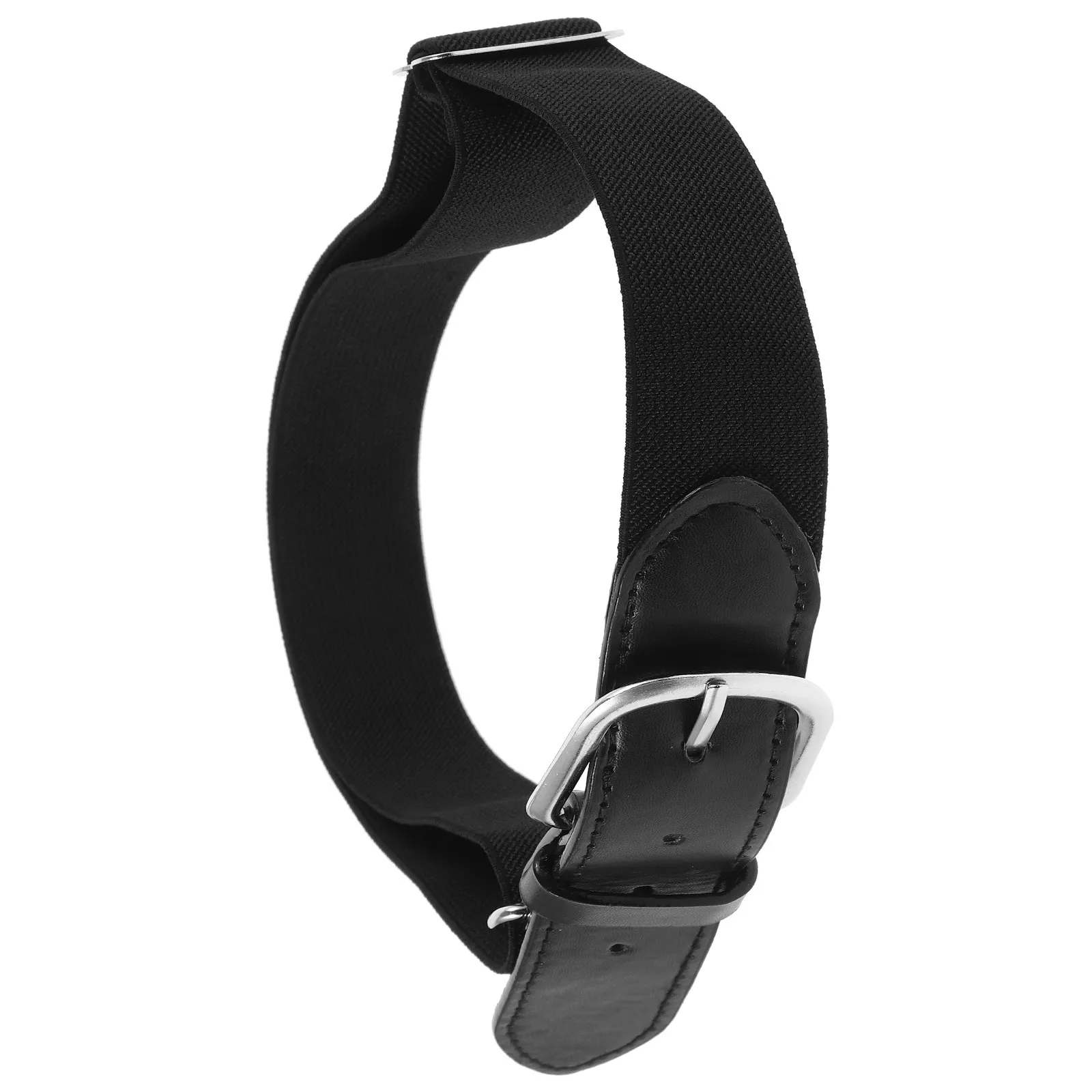 cinto-de-beisebol-ajustavel-para-jovens-cinto-elastico-preto-para-meninos-material-de-nylon-pu-confortavel-e-seguro