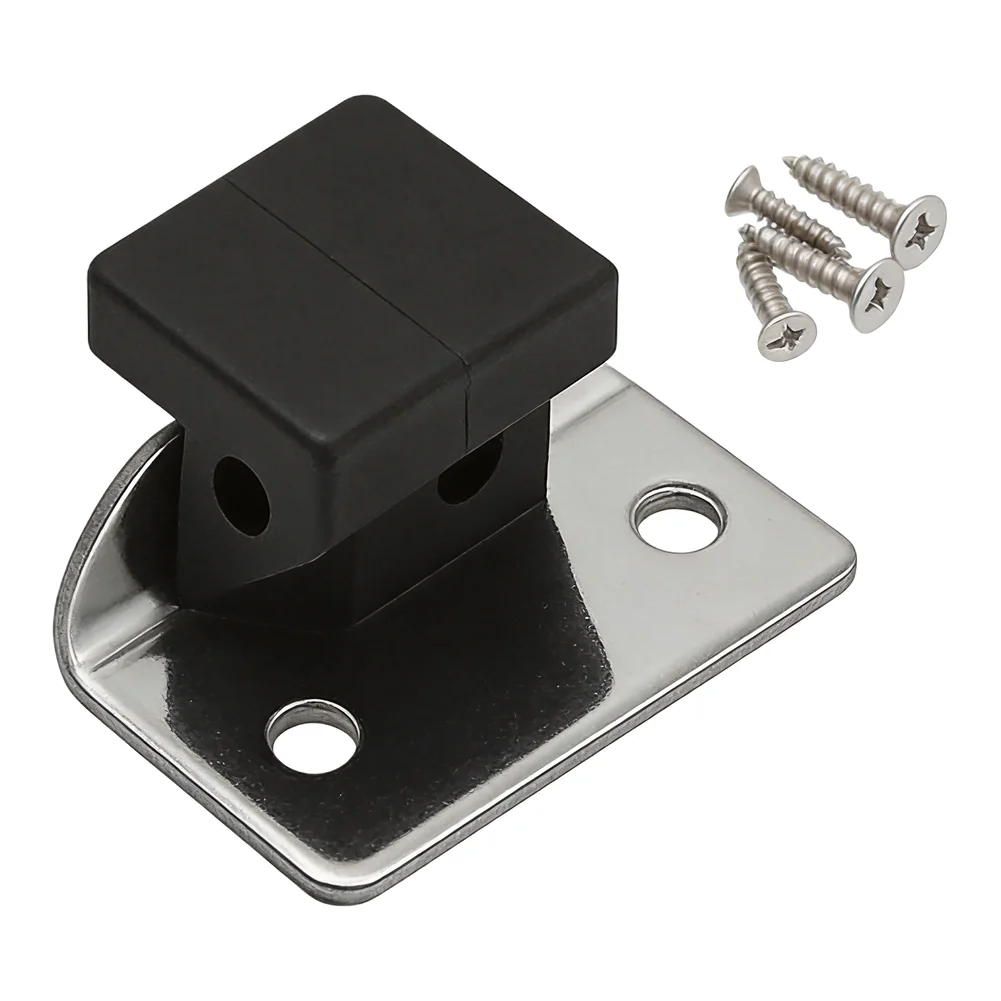 Cabinet Door Lock for RV Yacht and Camper Use Heavy Duty Nylon Catch with 20kg Retention Force for Securing Drawers and Lockers