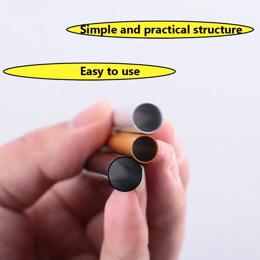 6Pcs/Set Acrylic C-Curve Shaping Sticks Tube French Rod Nail Art Tips UV Gel Manicure Tools for Professional Use