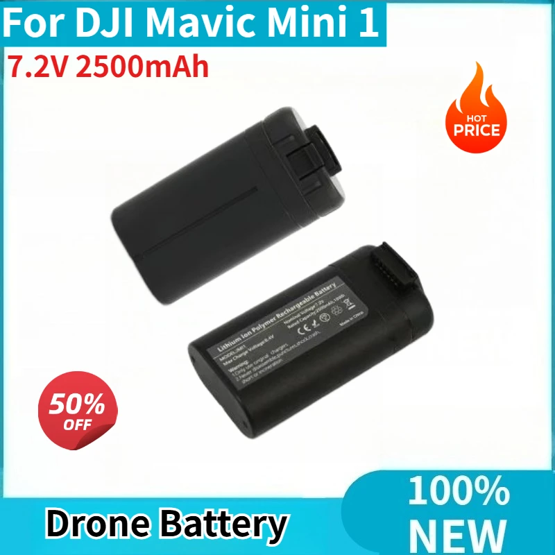 

High Quality For DJI Mavic Mini 1 Drone 7.2V 2500mAh Replacement Battery Brand New