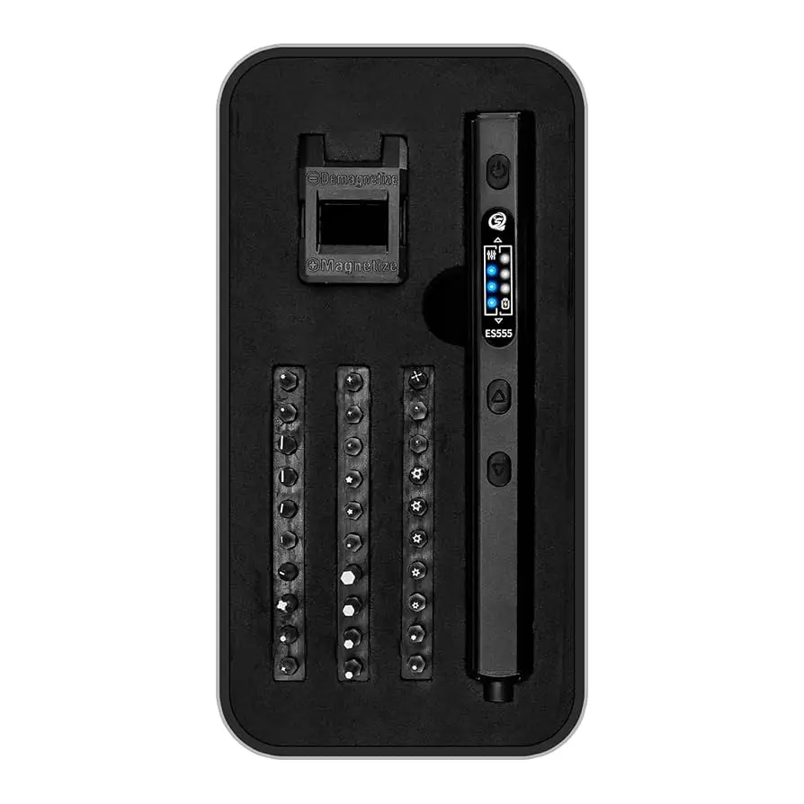 

Умная отвертка Sequre Es555 с электрическими и ручными режимами, применимая для дронов, мобильных телефонов и других электронных продуктов