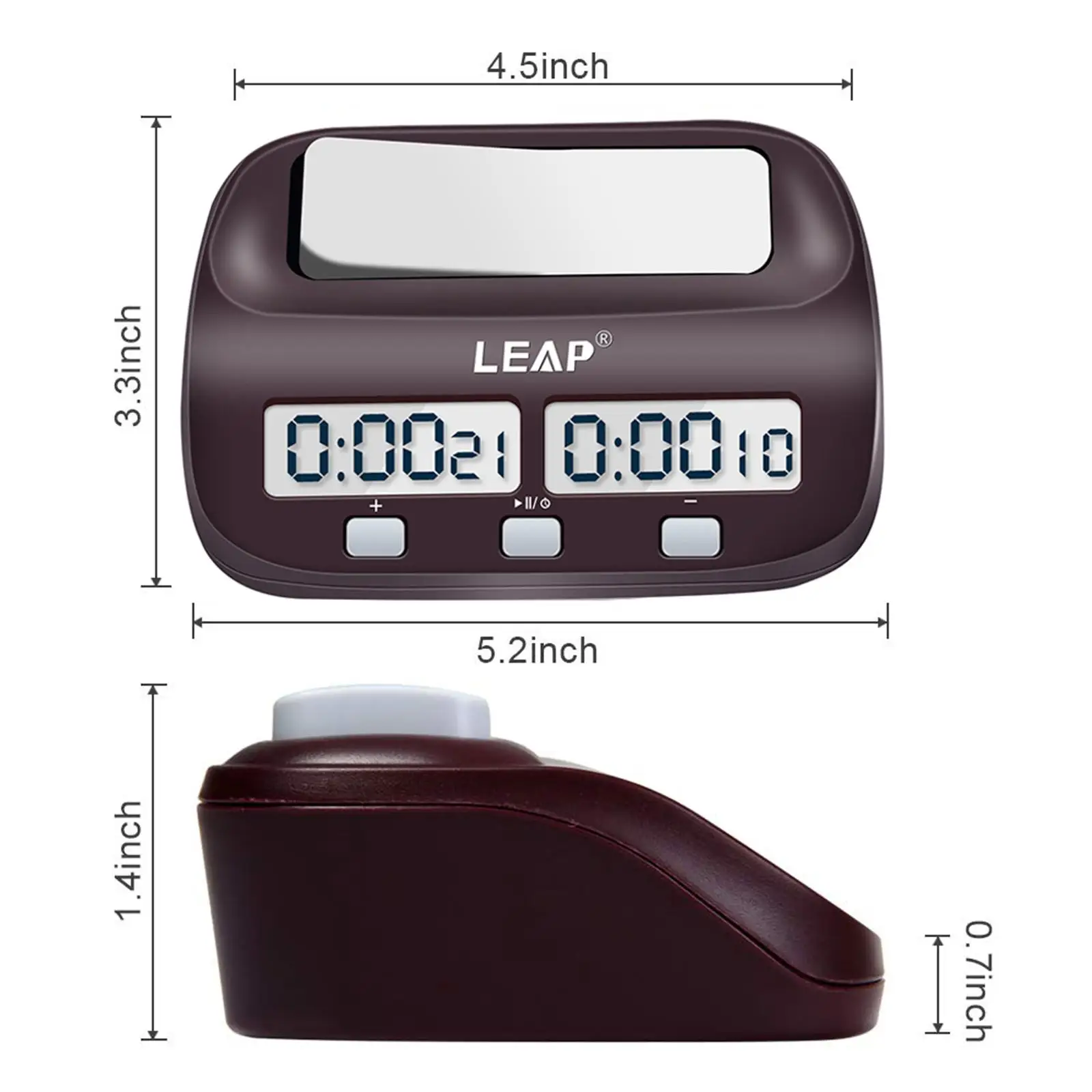 Chess Clock Digital Chess Professional for Board Games with Function