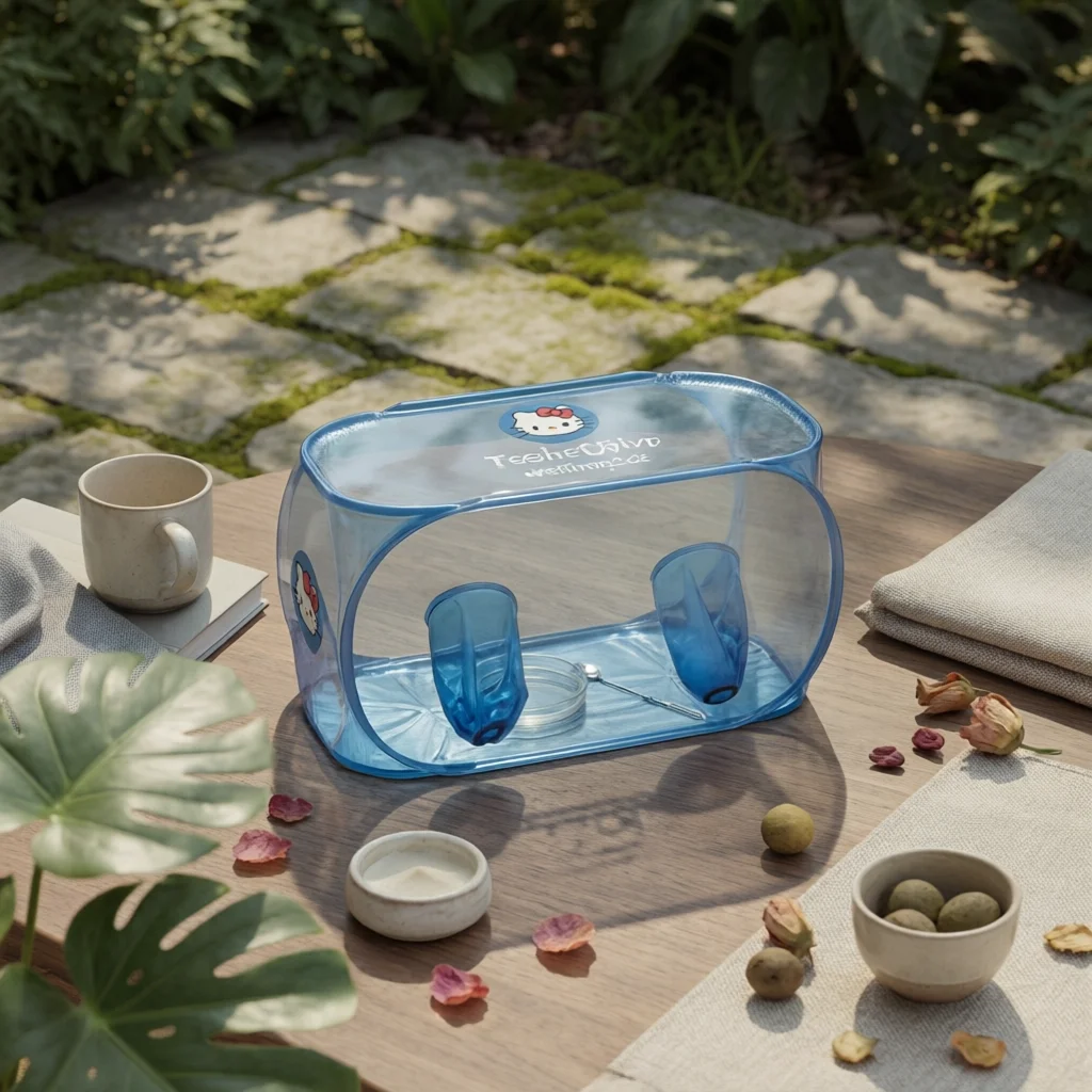 Still Air Chamber with Glove Ports Indoor Grow Tent with Arm Holes Fungi Grow Box Portable Work Station Clear