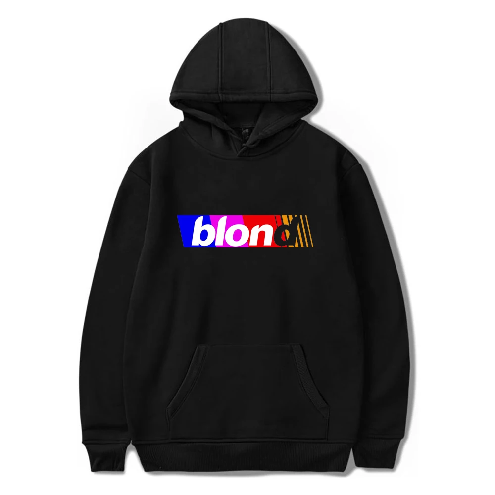 

Pop Singer Frank Hoodie Ocean Unisex Long Sleeve Women Men Tracksuit Harajuku Streetwear Blond Hoodie Fashion Clothes Plus Size