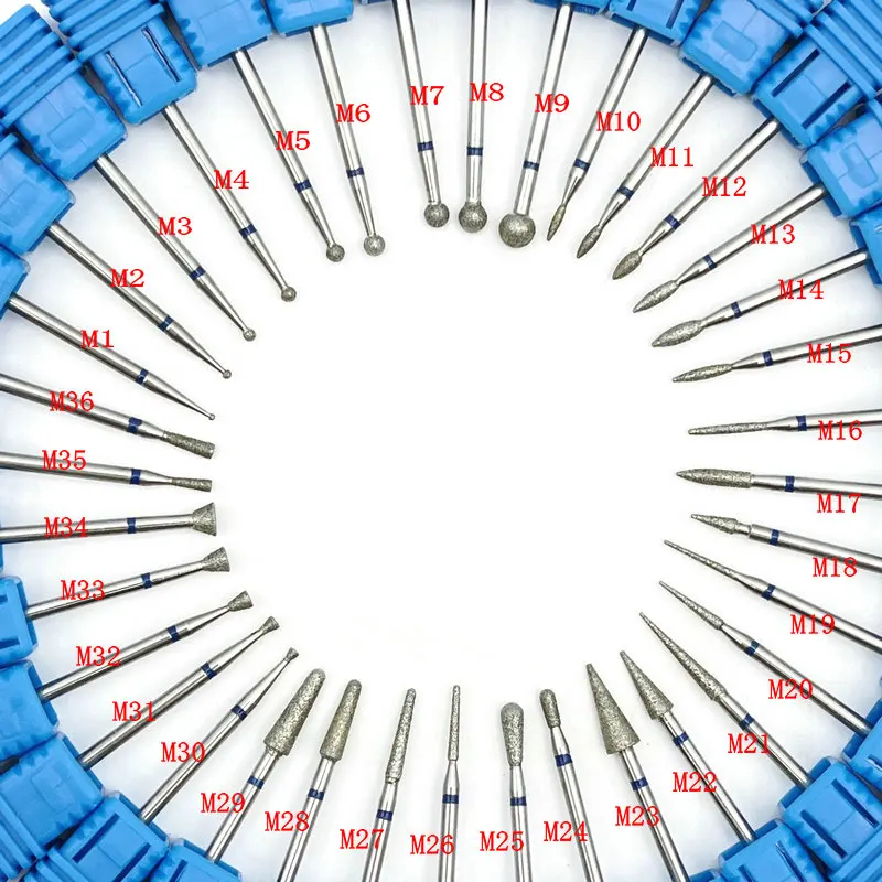 

1 Pcs Diamond Nail Drill Bit for Manicure Nail Drill Manicure Machine Bit Accessories Cuticle Clean Mill Cutters Removing Gel