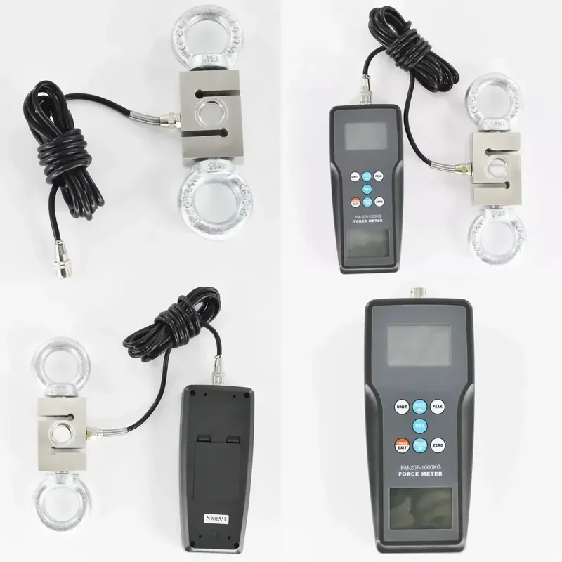 High Precision 9800N Digital Force Gauge for Laboratory Material Testing and Quality Control Versatile 1000kgf Push Pull