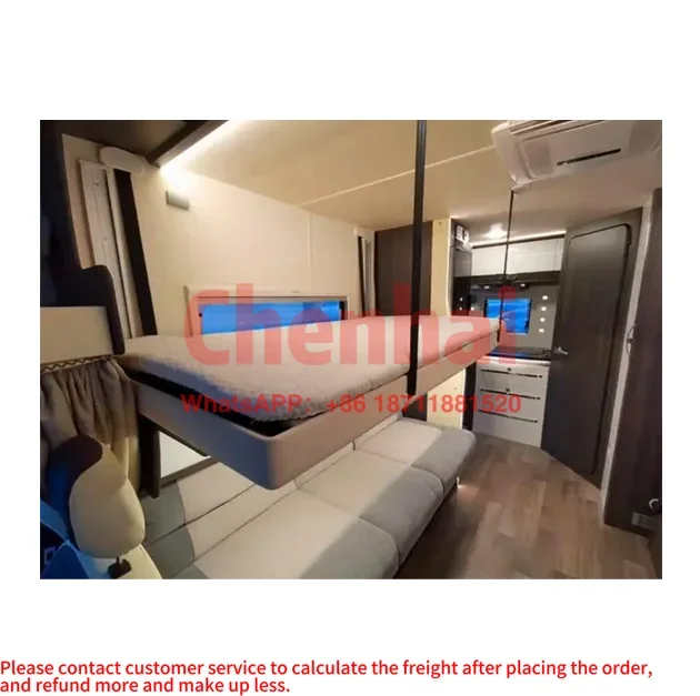 

Customized2022 new arrival hot sale CE Certified motorhome caravan rv lifted bed for sale