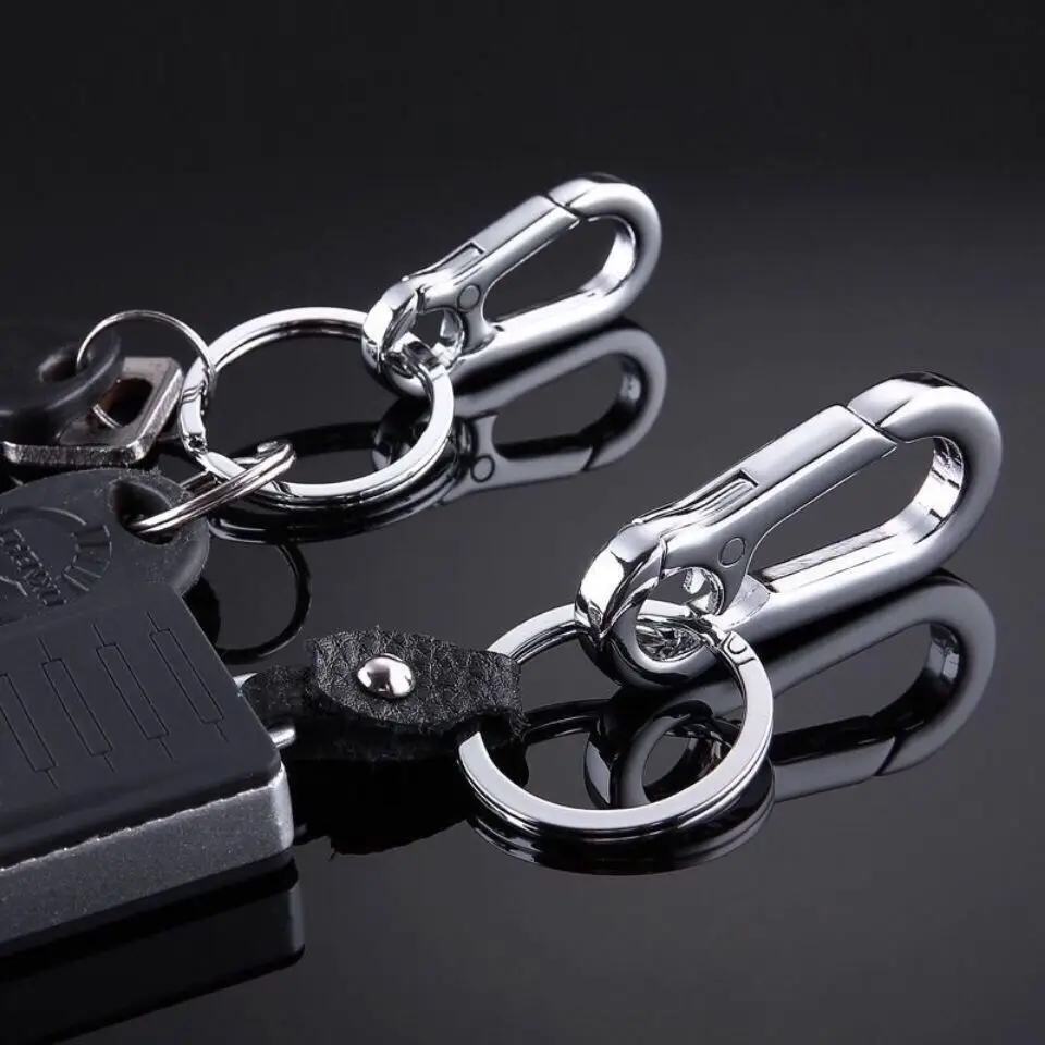 1/4Pc Molain Metal Keychain Carabiner Clip Keyring Key Ring Chain Clips Hook Holder