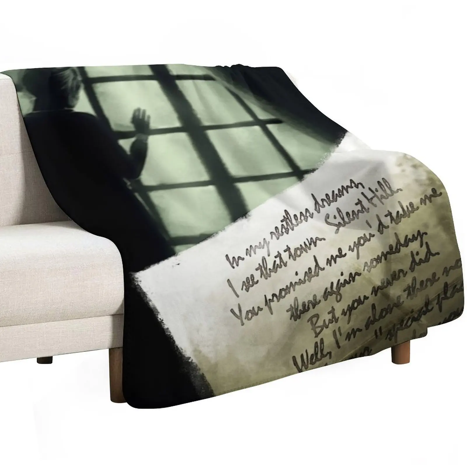 

Waiting for you... [Silent Hill 2] Throw Blanket Beach For Sofa Thin Blankets For Bed Soft Blankets