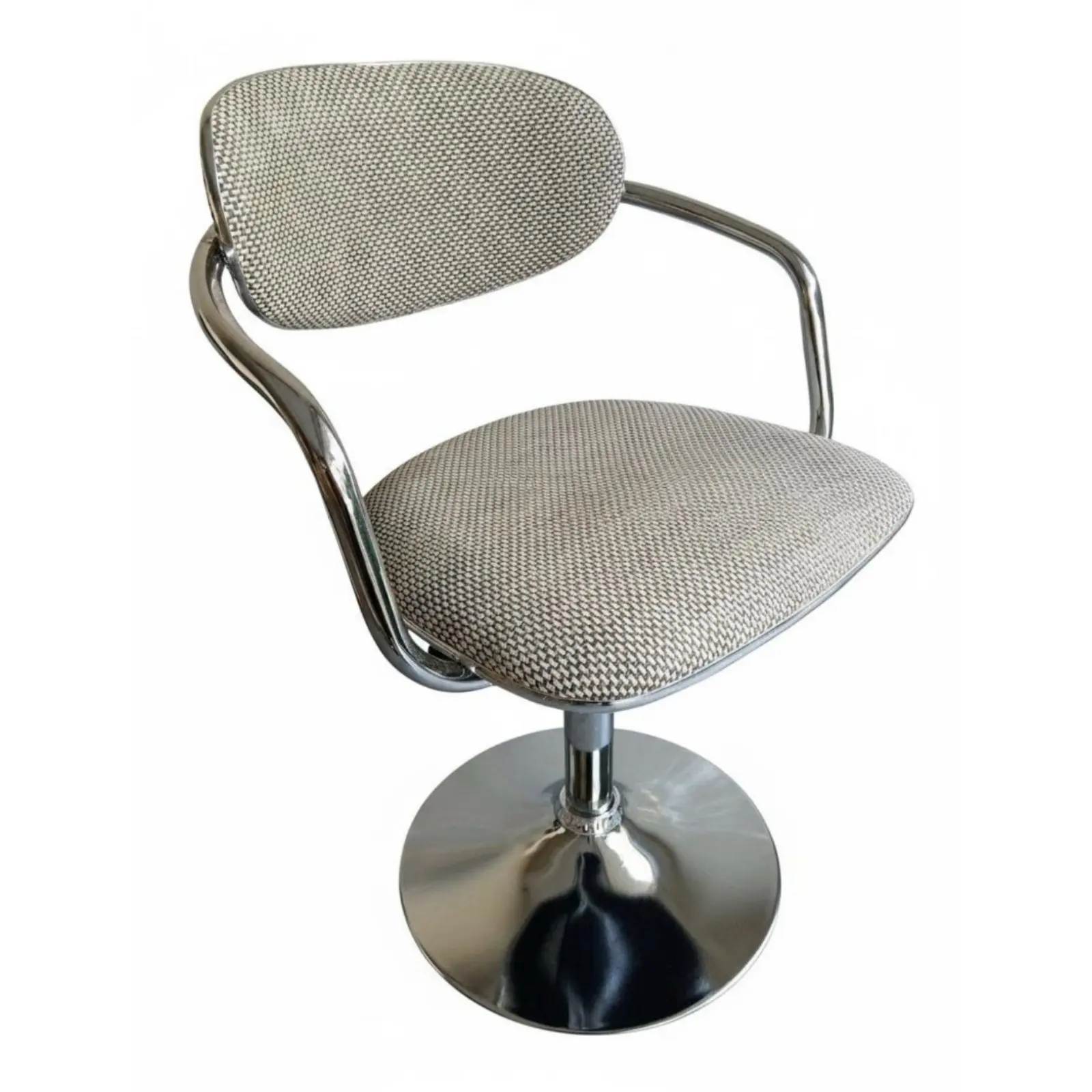 

Регулируемое кресло с плетеным сиденьем, современное и стильное, низкое кресло для туалетного столика, эргономичная поддержка спины, мягкая подушка для взрослых, для бара