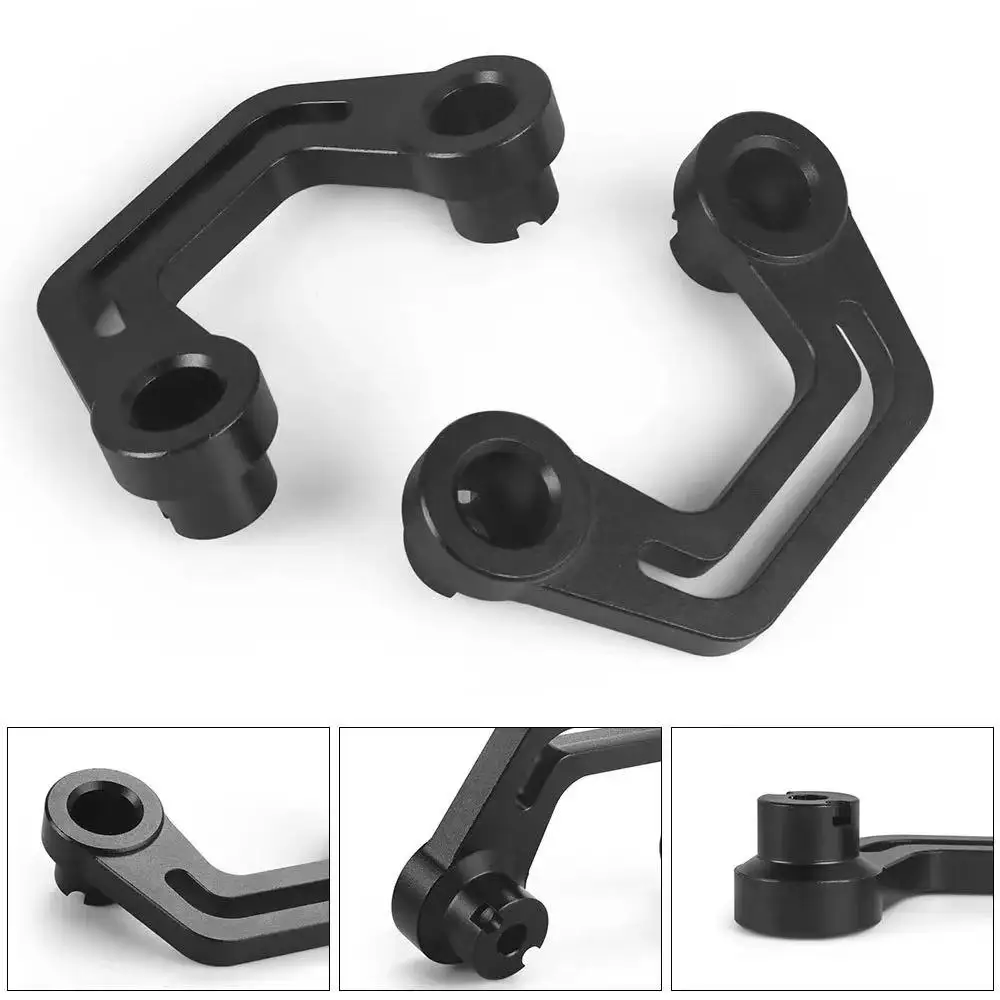 2018-2022 Jeep Wrangler JL/JLU 2018-2023 Gladiator JT - Two lightweight mounting brackets for A-pillar windshield