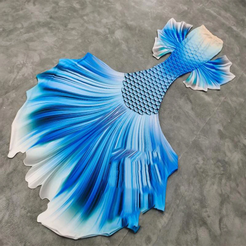 Performance Clothing Adult Children Professional Mermaid Big Fishtail Swimsuit Bikini Fighting Fish Mermaid Fins Big Tail With