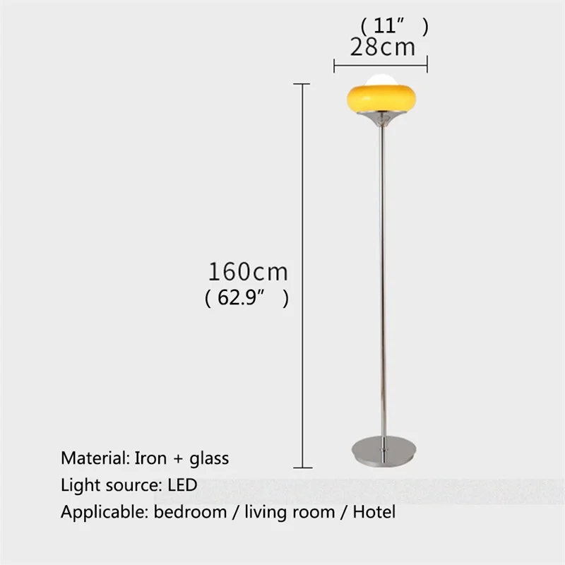 TINNY Retro Floor Lamps Creative Design LED Decorative For Home Living Bed Room