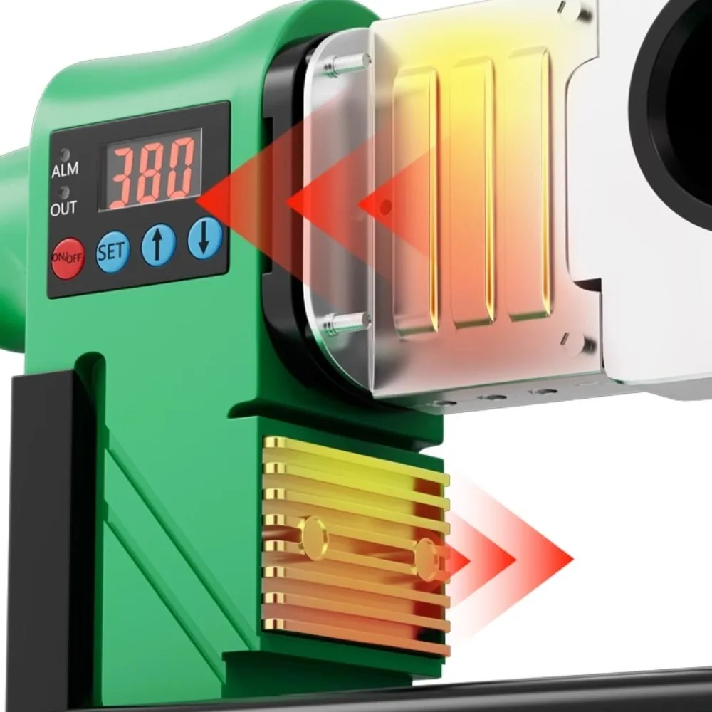 Lasmachine voor kunststof buizen Solderen Digitaal display Temperatuuraanpassing Ppr Pipe Lasapparatuur Draagbaar